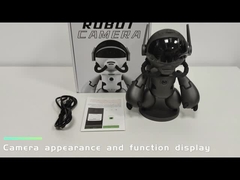 Child Baby Smart Indoor Camera , AI Robot Security Camera With Night Vision